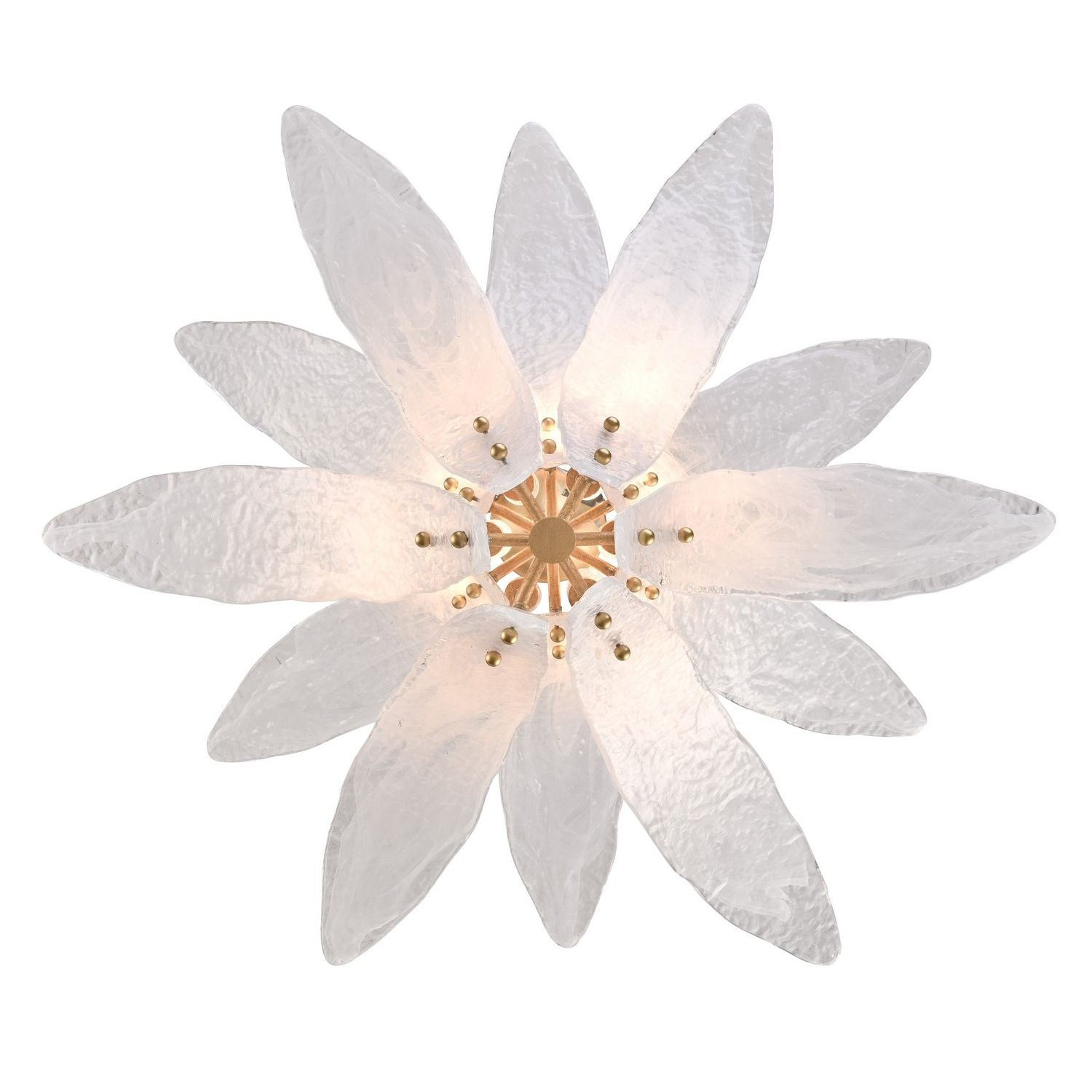 Arabela Lighting - 85491-6 - Six Light Pendant - Fiore - Antique Gold Leaf