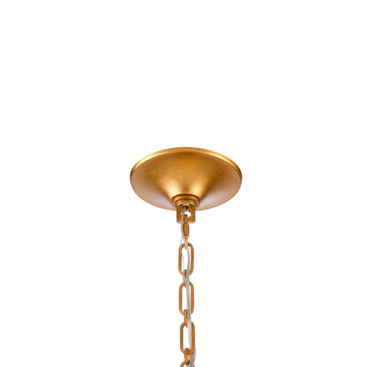 Arabela Lighting - 85390-10 - Ten Light Pendant - Fiore - Antique Gold Leaf