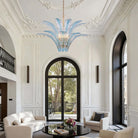 Arabela Lighting - 85390-10 - Ten Light Pendant - Fiore - Antique Gold Leaf