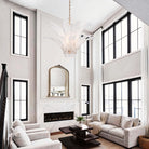 Arabela Lighting - 85490-10 - Ten Light Pendant - Fiore - Antique Gold Leaf
