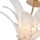 Arabela Lighting - 85494-5 - Five Light Semi Flush Mount - Fiore - Antique Gold Leaf