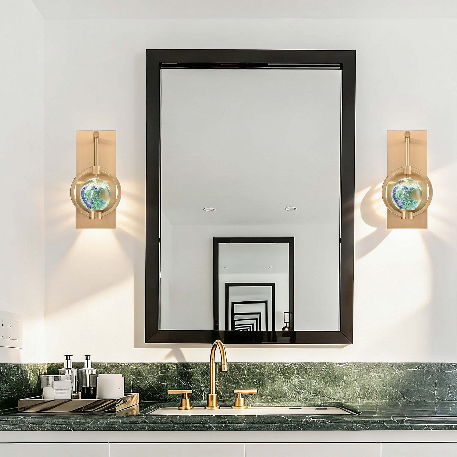 Éclairage Arabela - 85407-1 - LED Murale - Utopie - Or laqué