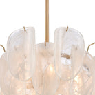 Arabela Lighting - 85410-7 - Sept lumières Suspension Château - Laiton satiné