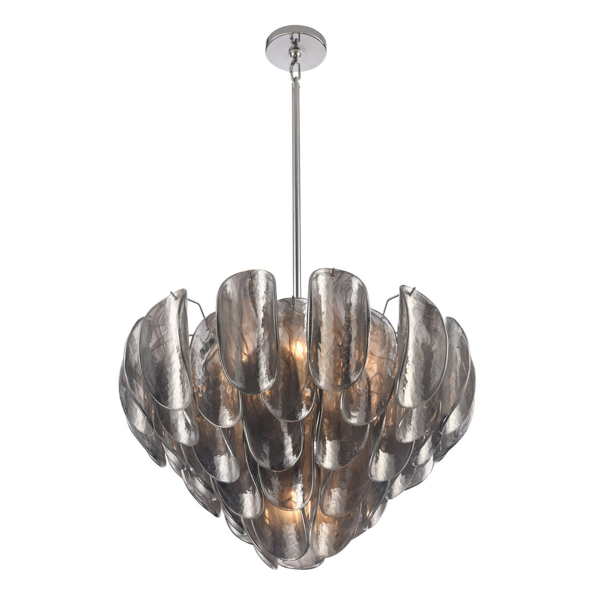 Arabela Lighting - 85510-7 - Seven Light Pendant - Chateau - Polished Chrome