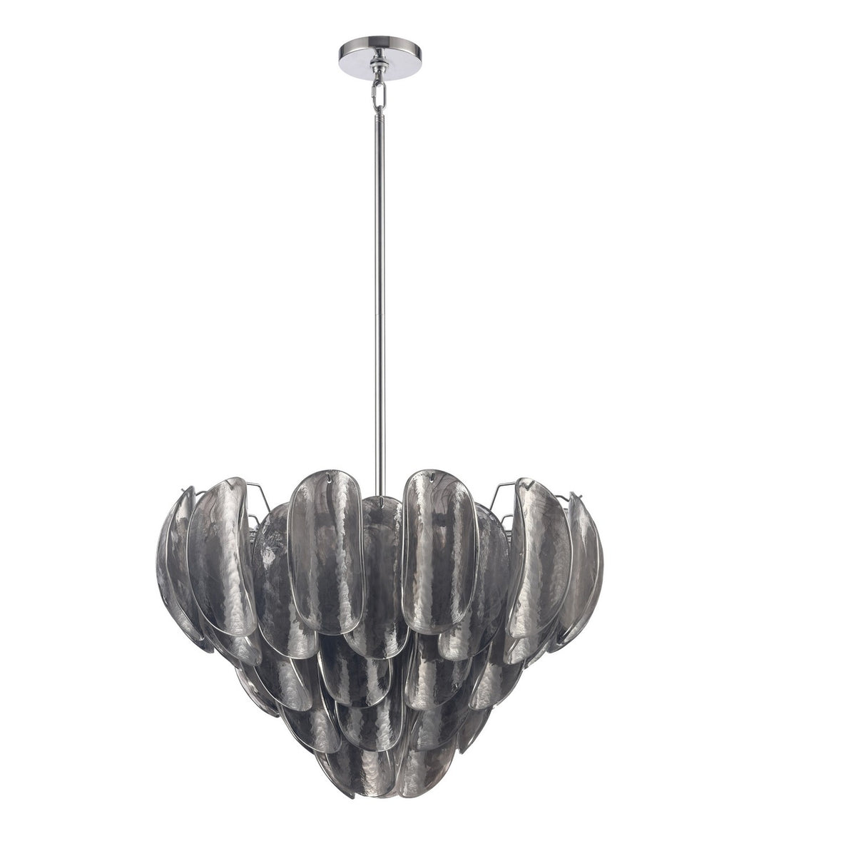 Arabela Lighting - 85510-7 - Seven Light Pendant - Chateau - Polished Chrome