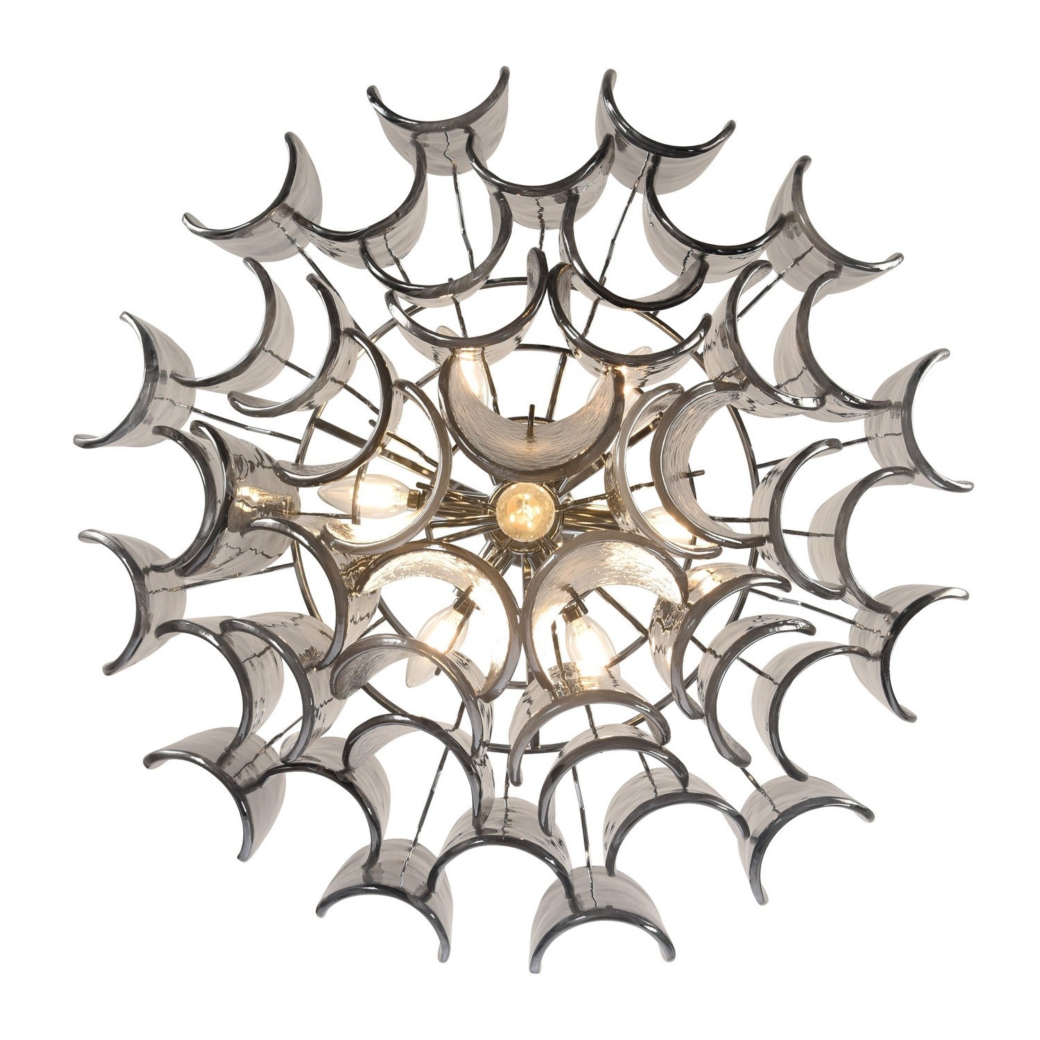 Arabela Lighting - 85510-7 - Sept lumières Suspension - Château - Chrome poli