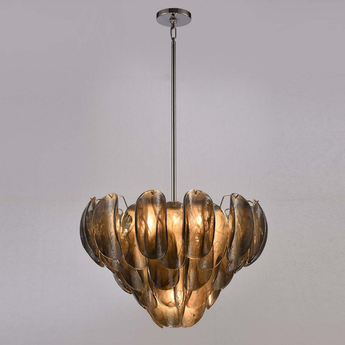 Arabela Lighting - 85510-7 - Seven Light Pendant - Chateau - Polished Chrome