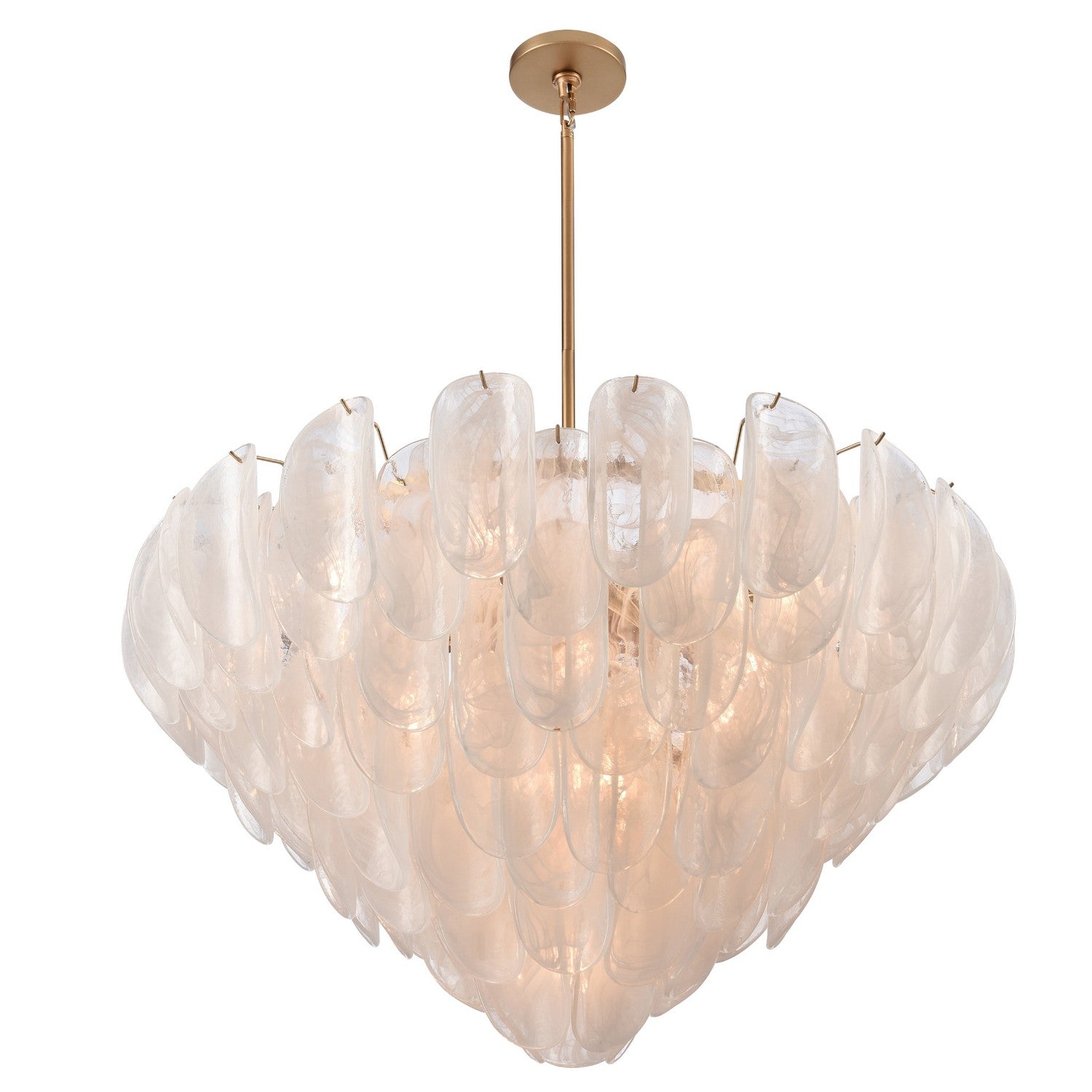 Arabela Lighting - 85412-17 - 17 lampes Suspension Château - Laiton satiné