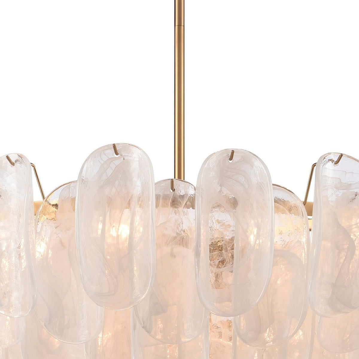 Arabela Lighting - 85412-17 - 17 Light Pendant - Chateau - Satin Brass