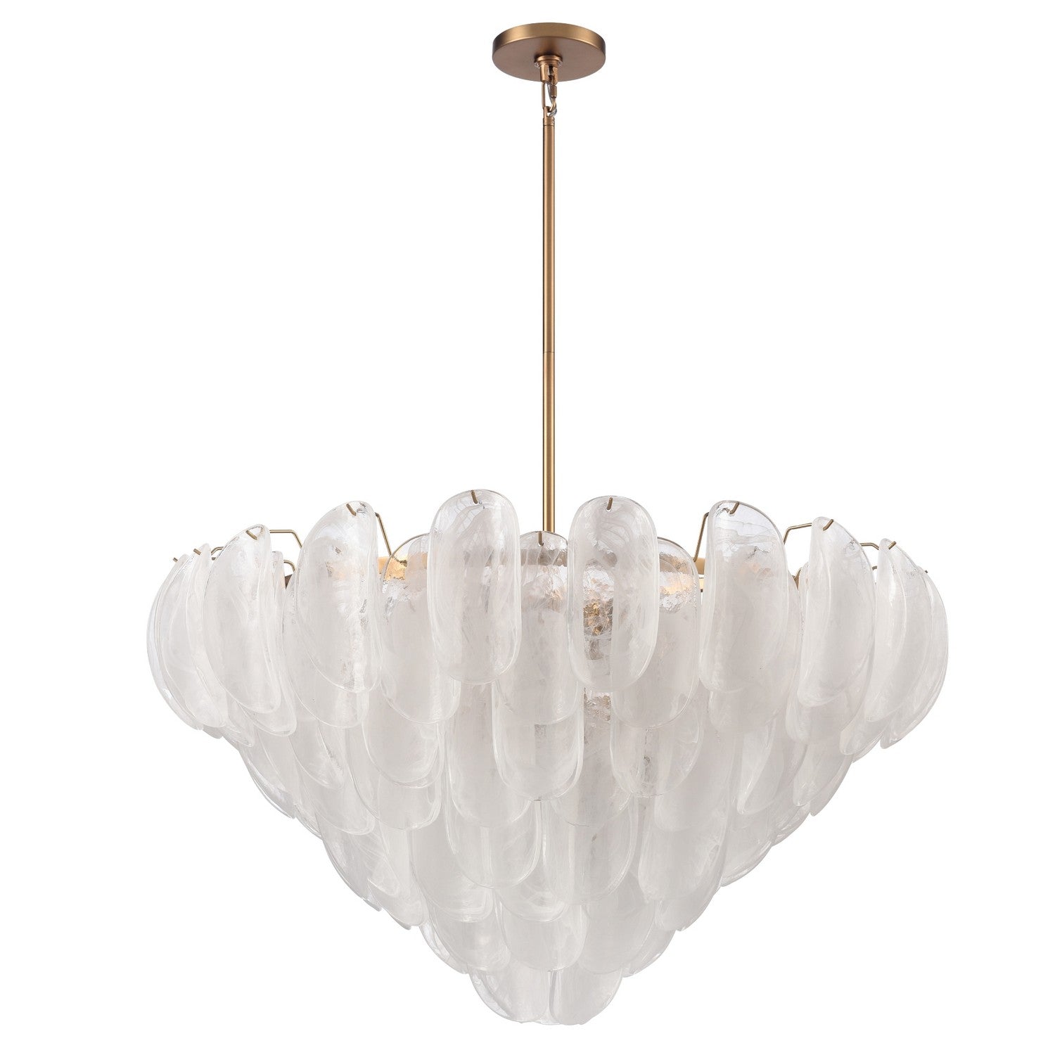 Arabela Lighting - 85412-17 - 17 lampes Suspension Château - Laiton satiné