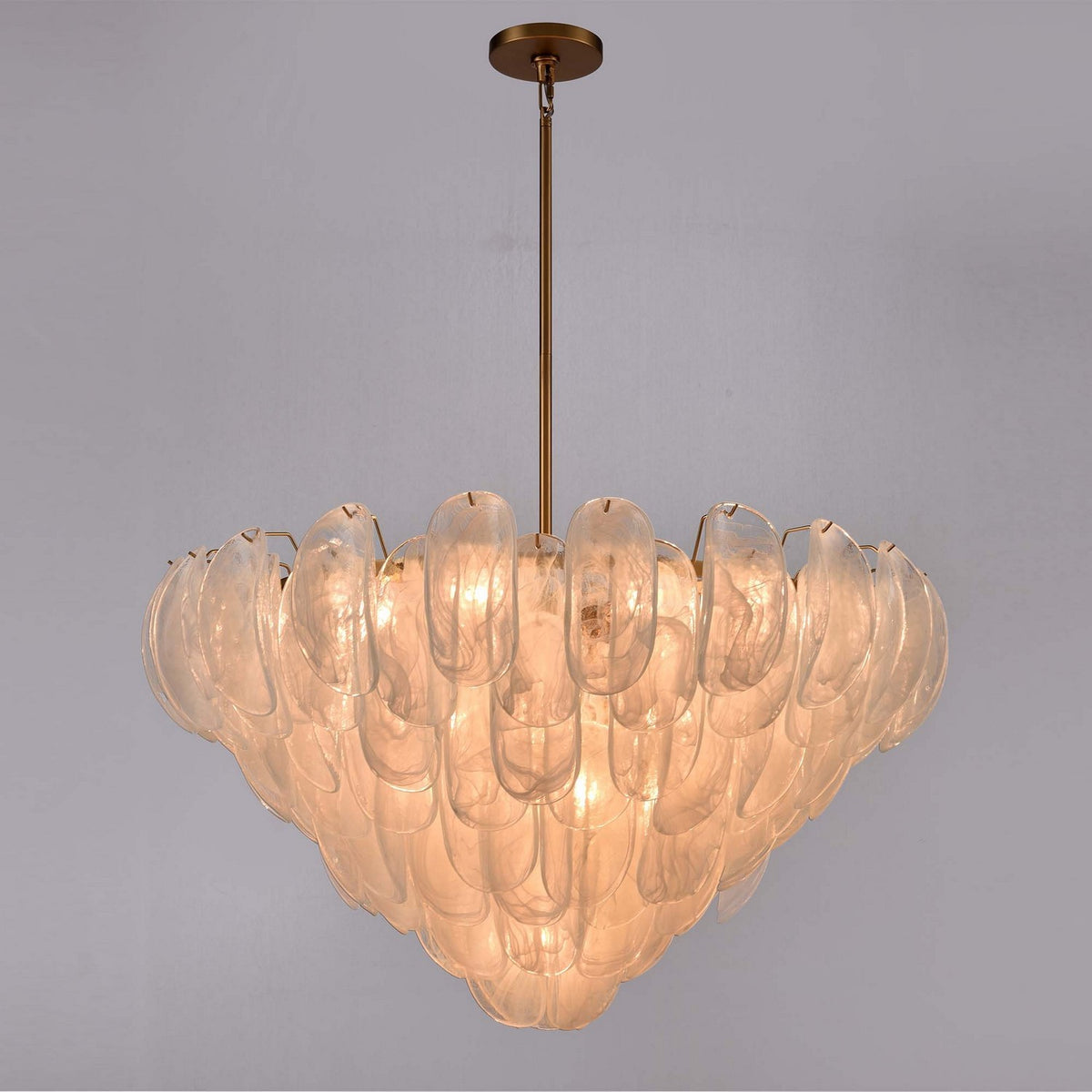 Arabela Lighting - 85412-17 - 17 Light Pendant - Chateau - Satin Brass
