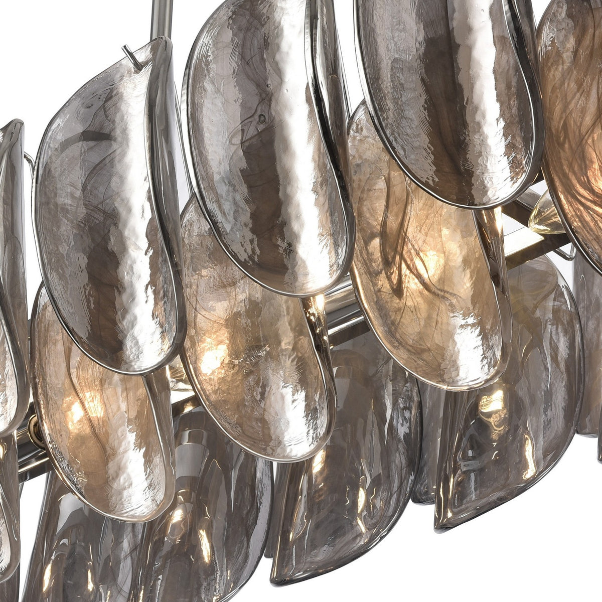 Arabela Lighting - 85513-6 - Six Light Linear Chandelier - Chateau - Polished Chrome