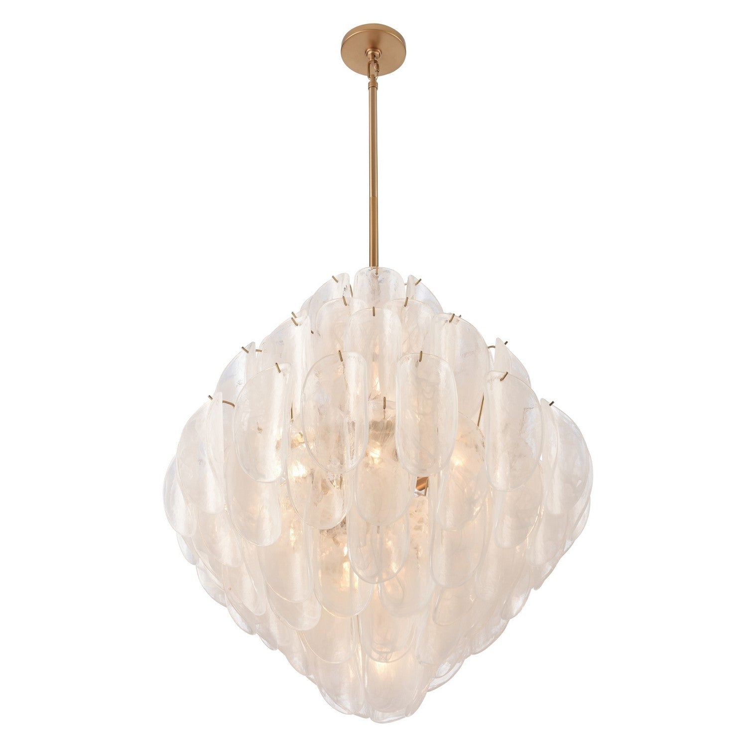 Arabela Lighting - 85414-20 - 20 Light Pendant - Chateau - Satin Brass