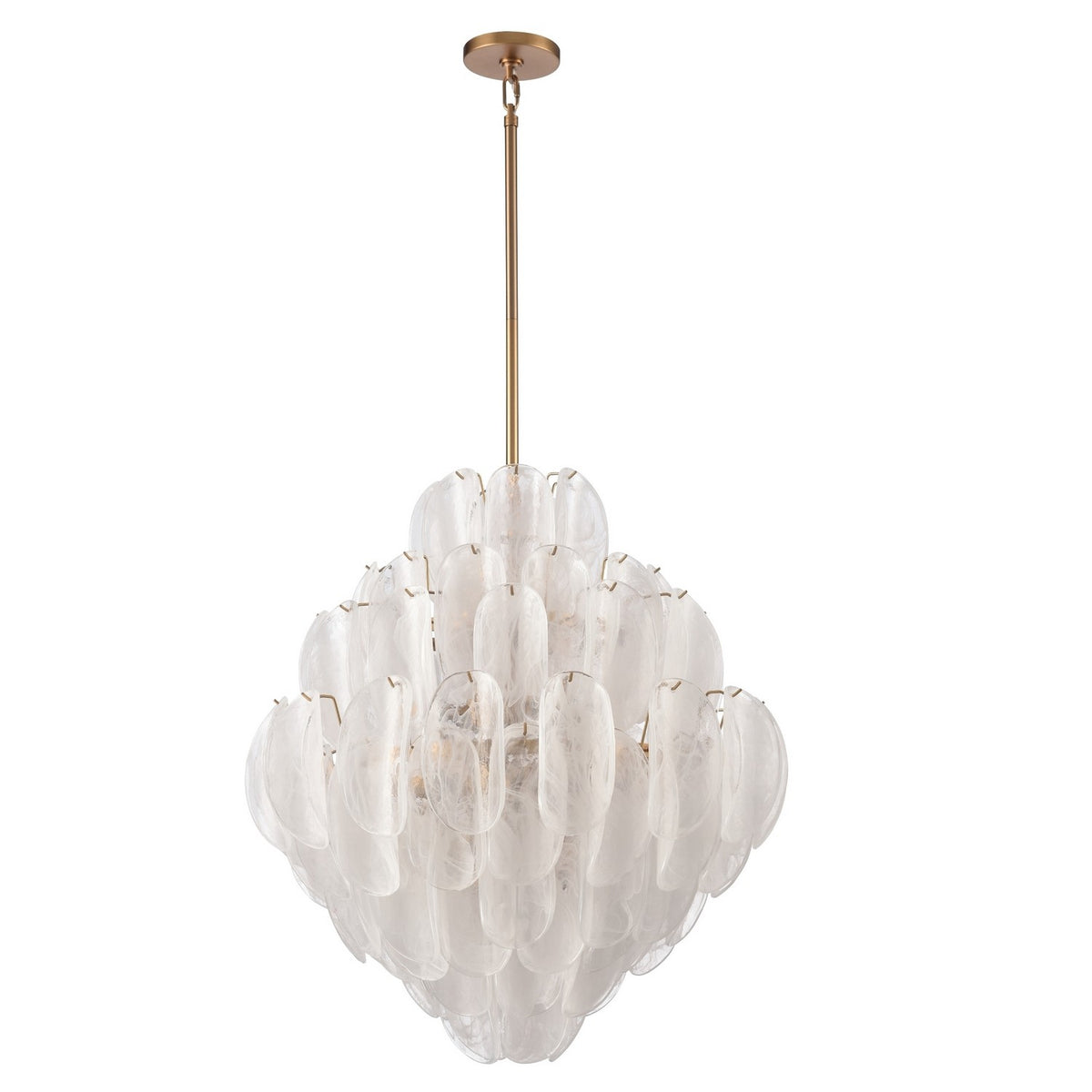 Arabela Lighting - 85414-20 - 20 Light Pendant - Chateau - Satin Brass