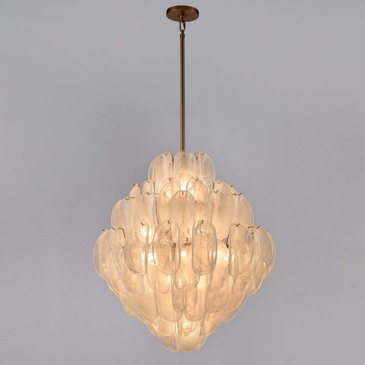 Arabela Lighting - 85414-20 - 20 Light Pendant - Chateau - Satin Brass