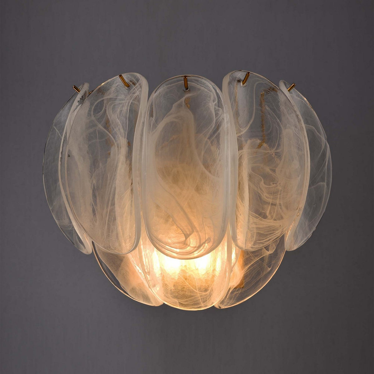 Arabela Lighting - 85415-2 - Deux lampes Murale Château - Laiton satiné