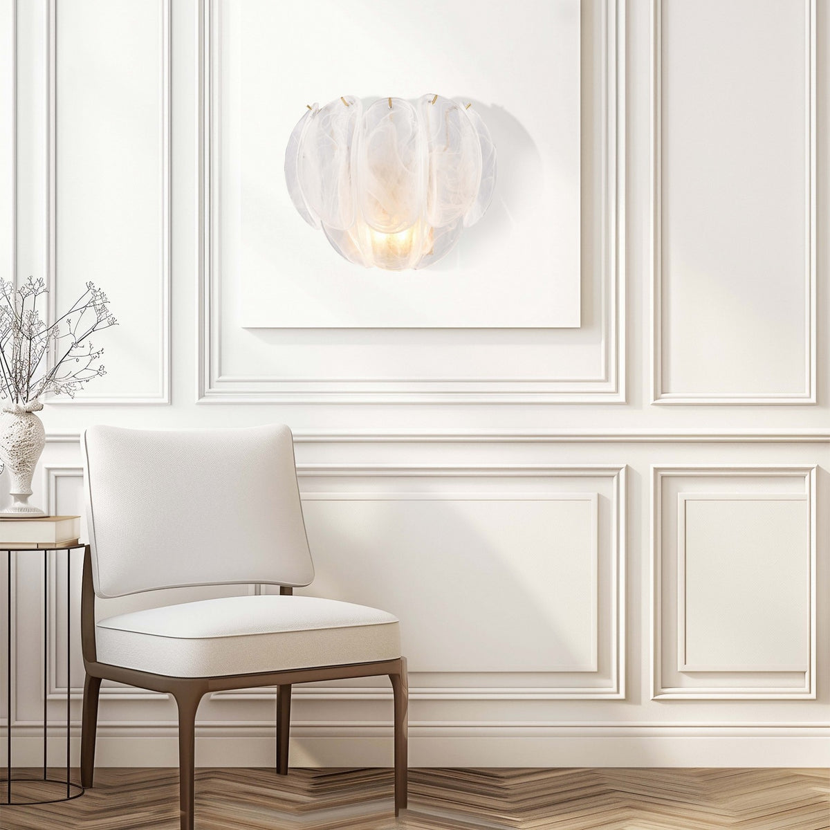 Arabela Lighting - 85415-2 - Deux lampes Murale Château - Laiton satiné