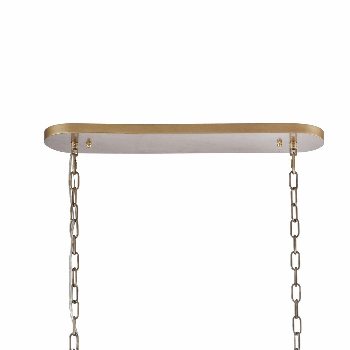 Arabela Lighting - 85420-12 - 12 Light Linear Chandelier - Crystal Fusion - Peruvian Gold