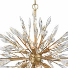Arabela Lighting - 85421-8 - Huit lampes Suspendu - Fusion de cristaux - Or péruvien
