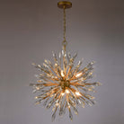 Arabela Lighting - 85421-8 - Huit lampes Suspendu - Fusion de cristaux - Or péruvien