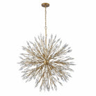 Arabela Lighting - 85422-12 - Luminaire à 12 lampes Suspendu - Fusion de cristaux - Or péruvien