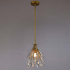 Arabela Lighting - 85424-1 - Une lampe Suspension - Fusion de cristaux - Or péruvien