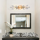 Arabela Lighting - 85426-4 - Applique murale à quatre lumières - Crystal Fusion - Or péruvien