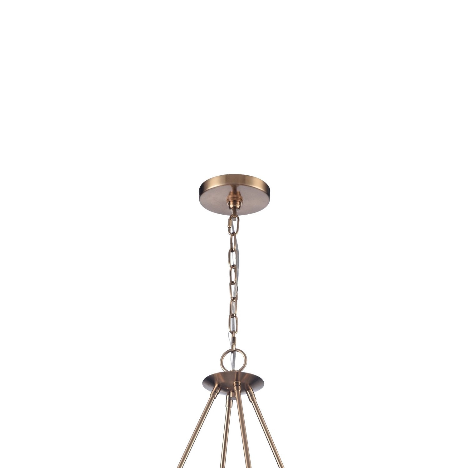 Arabela Lighting - 85431-6 - Six lampes Suspendu - Cabane - Or laqué