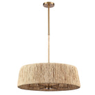 Arabela Lighting - 85434-6 - Six lampes Suspension - Cabane - Or laqué