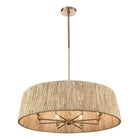 Arabela Lighting - 85435-8 - Huit lampes Suspension - Cabane - Or laqué