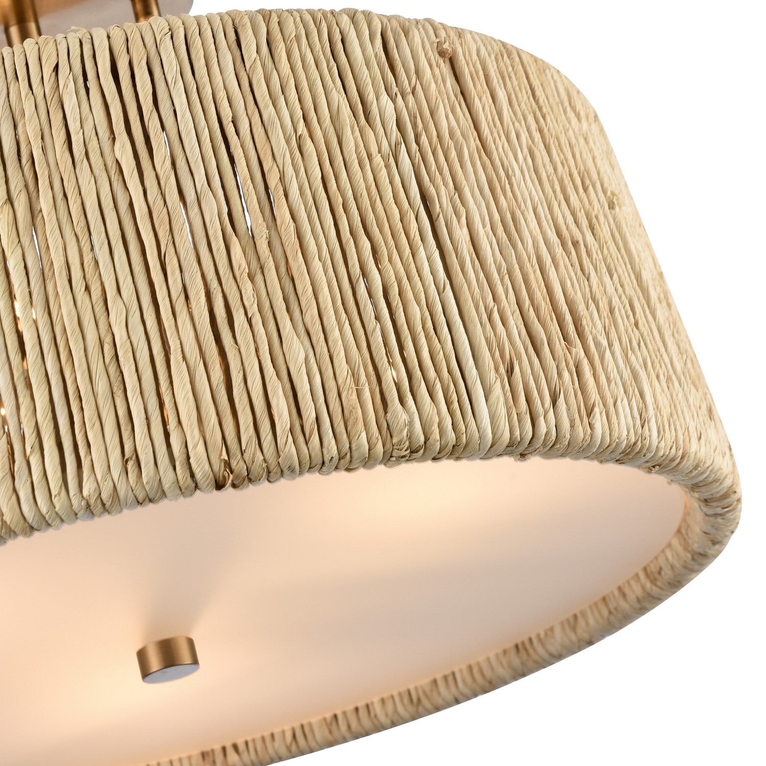 Arabela Lighting - 85437-3 - Trois lampes semi-lumineuses Plafonnier - Cabane - Or laqué
