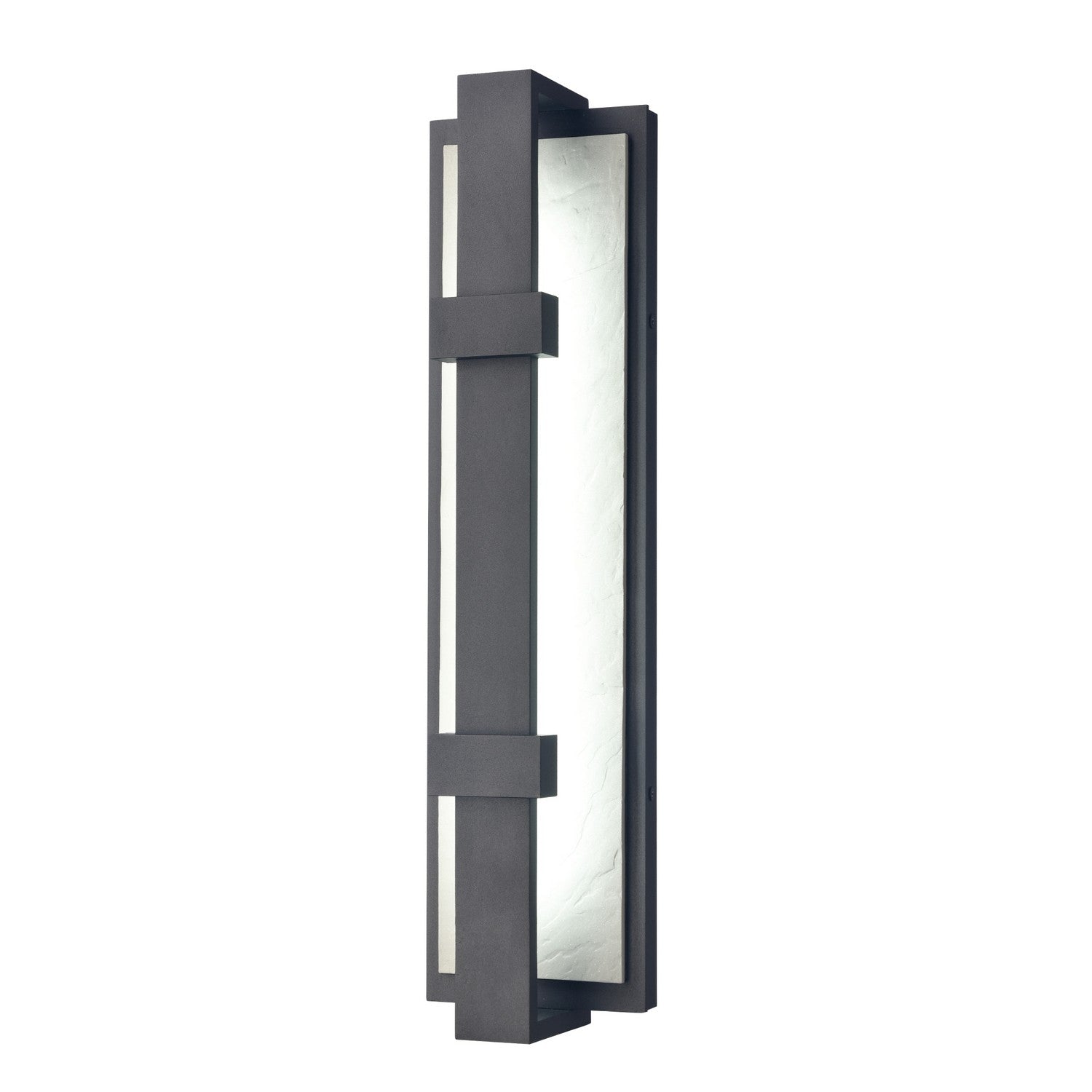 Arabela Lighting - 65000 - LED Outdoor Wall Sconce - Crossroads - Charcoal Black
