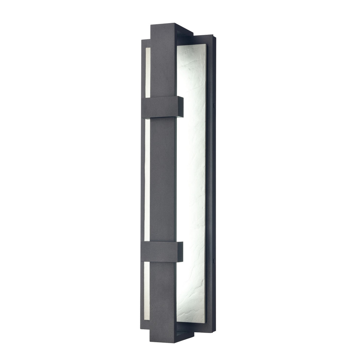 Arabela Lighting - 65000 - LED Outdoor Wall Sconce - Crossroads - Charcoal Black