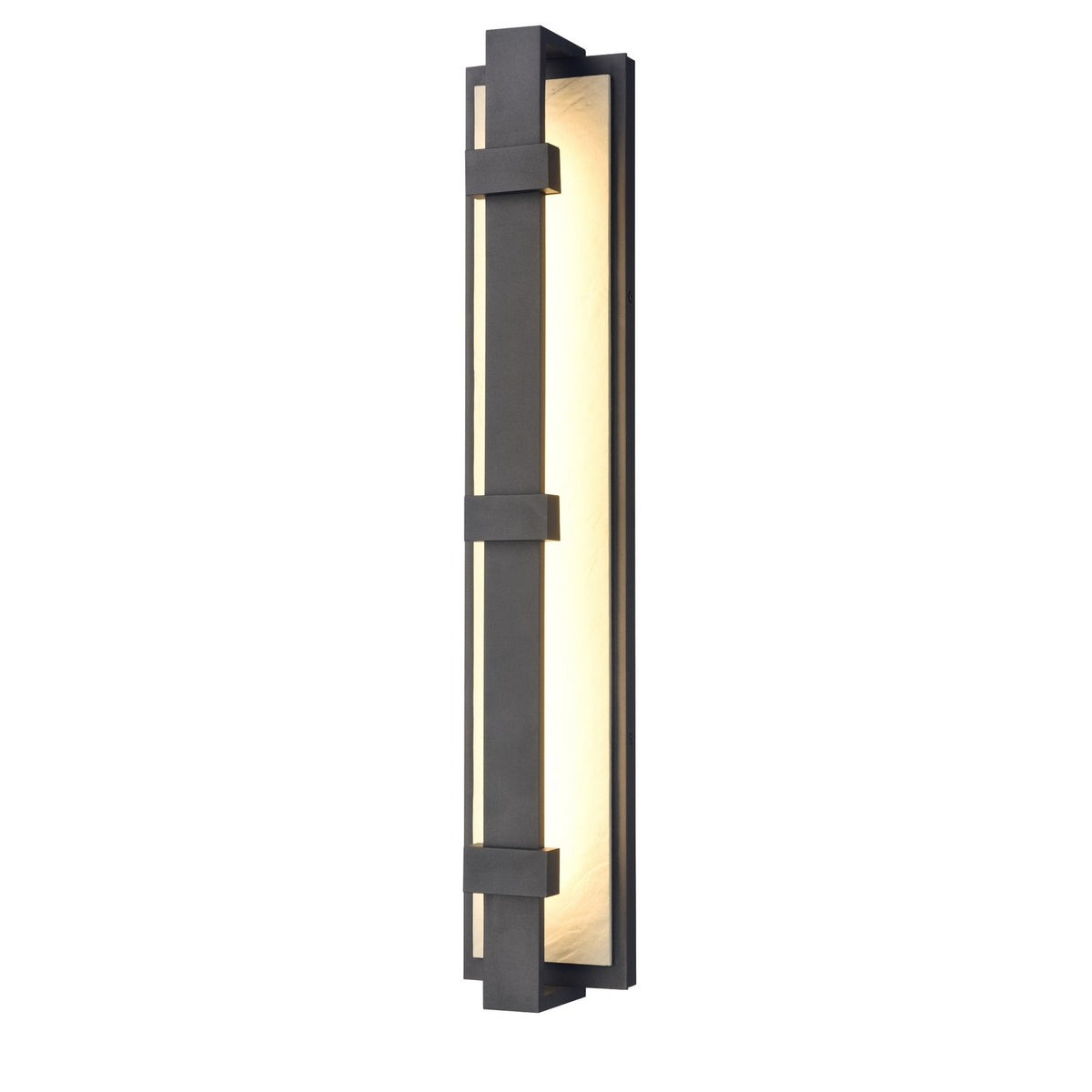 Arabela Lighting - 65001 - LED Outdoor Wall Sconce - Crossroads - Charcoal Black