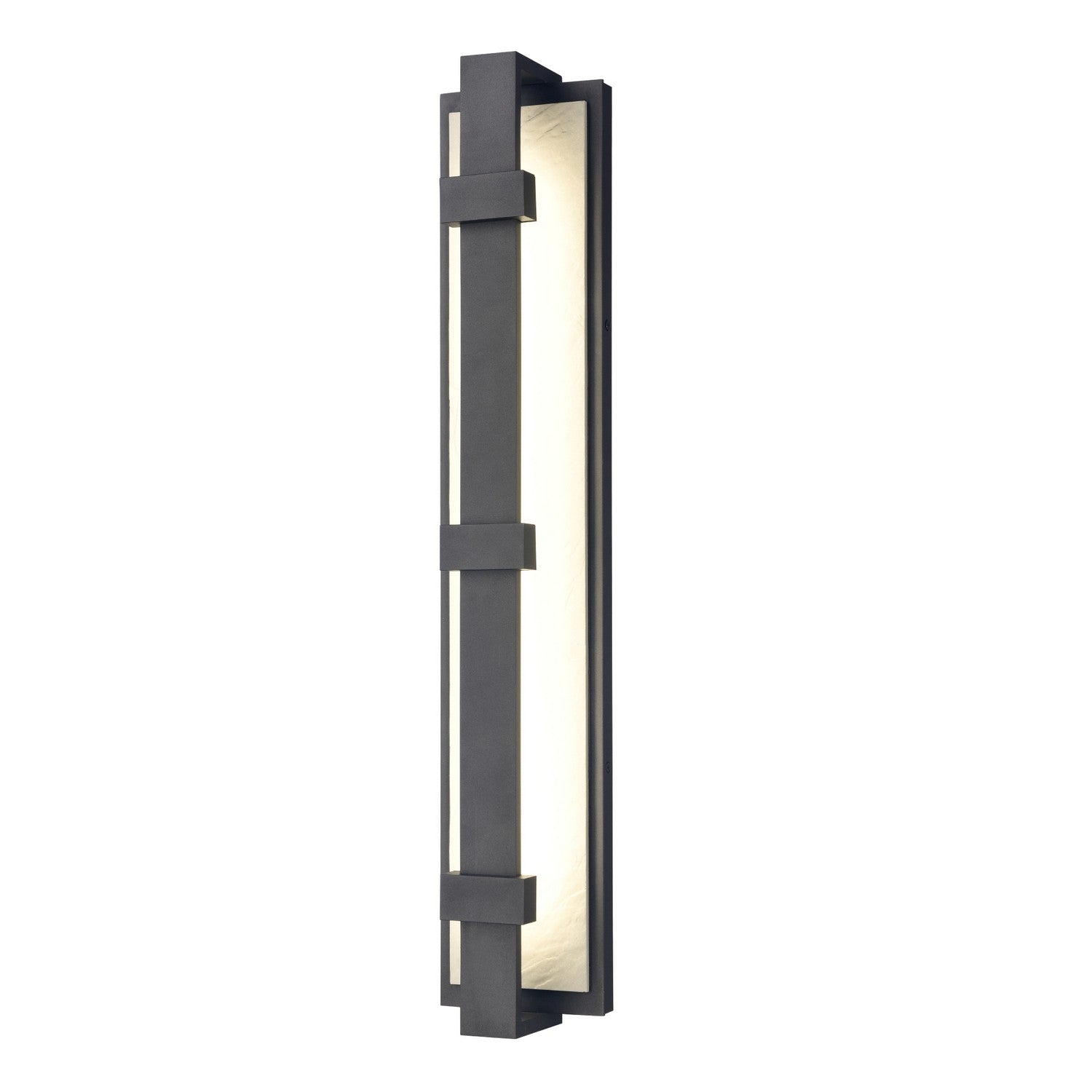 Arabela Lighting - 65001 - LED Outdoor Wall Sconce - Crossroads - Charcoal Black