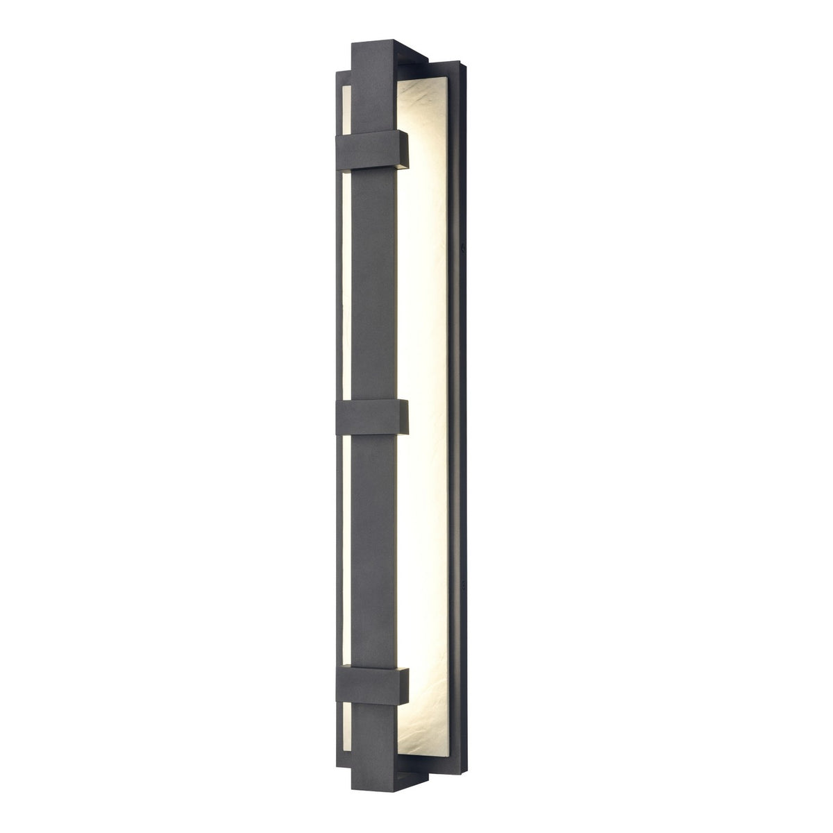 Arabela Lighting - 65001 - LED Outdoor Wall Sconce - Crossroads - Charcoal Black