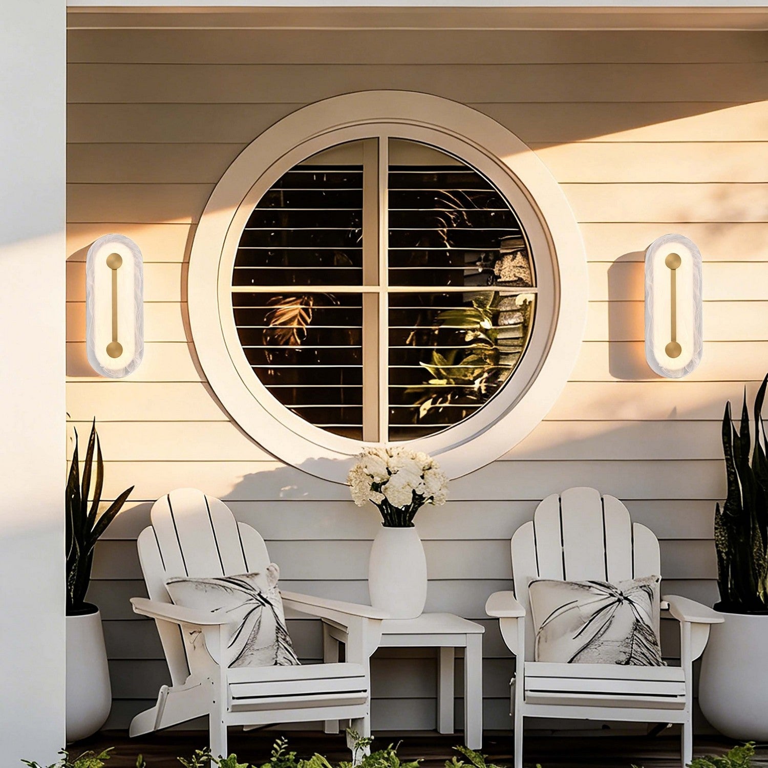 Arabela Lighting - 65050 - LED Outdoor Wall Sconce - Zubris - Gold