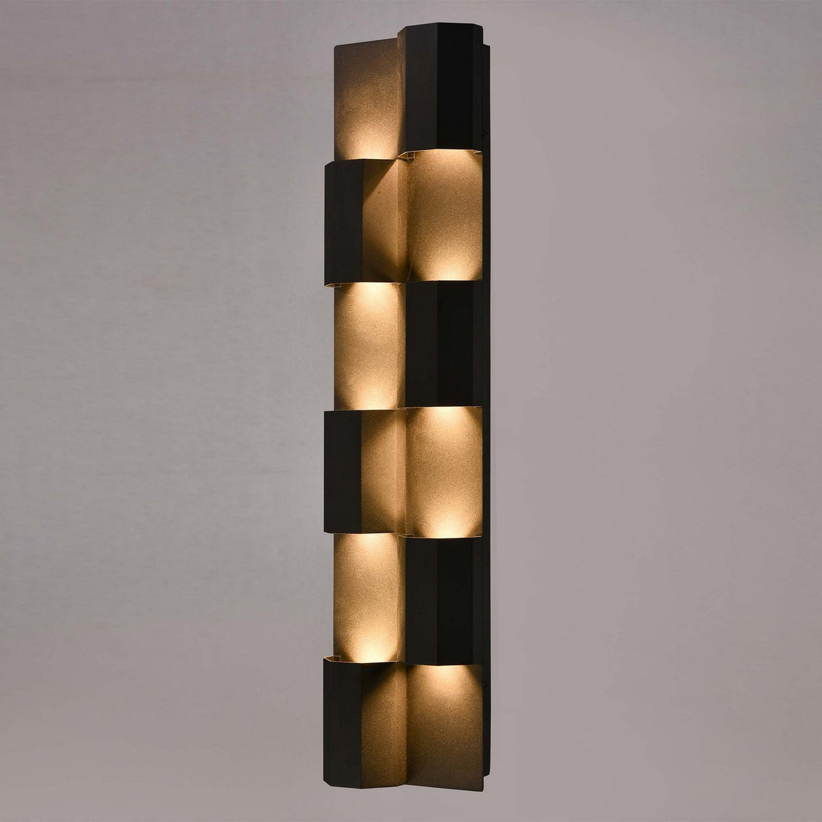 Arabela Lighting - 65061 - LED Outdoor Wall Sconce - Skyline - Charcoal Black