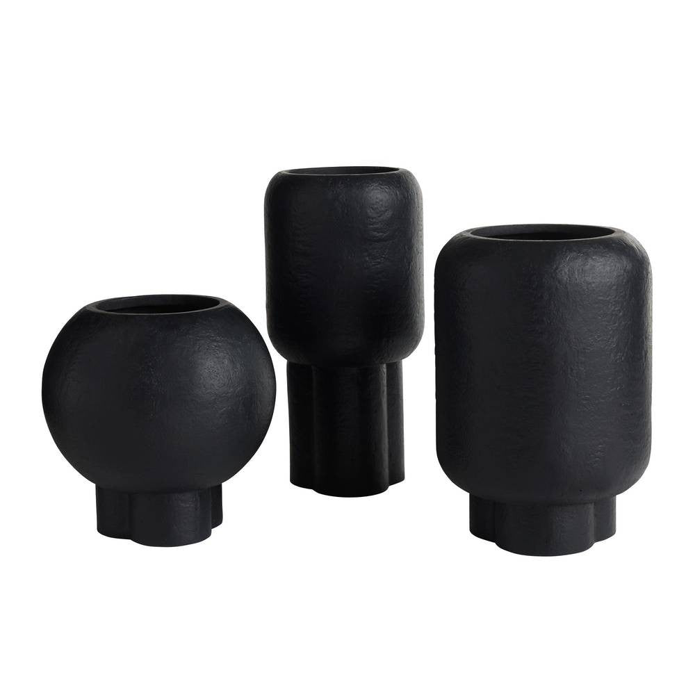 Arteriors - AVS16 - Outdoor Planter - Lorenzo - Matte Black
