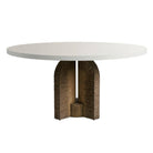 Arteriors - FDS24 - Table de salle à manger d'extérieur - Orba - Ivoire