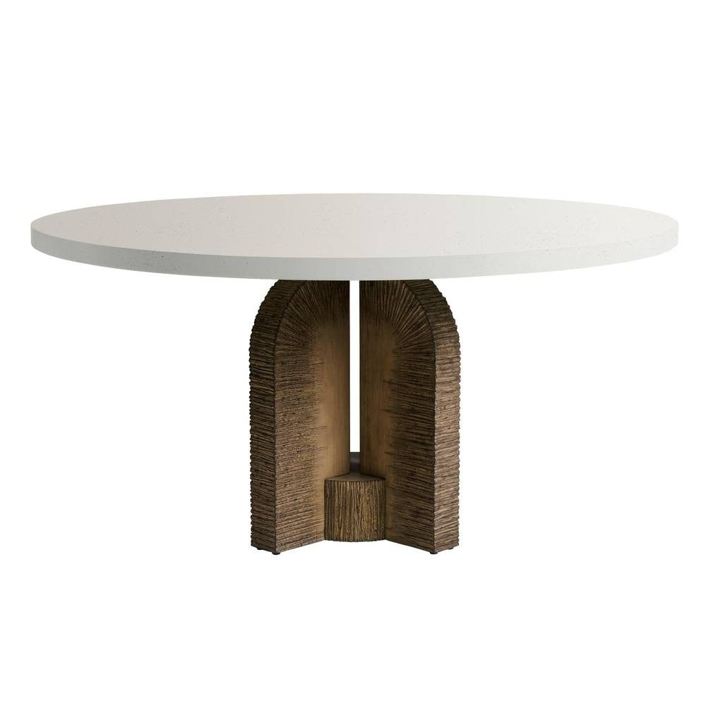 Arteriors - FDS24 - Outdoor Dining Table - Orba - Ivory