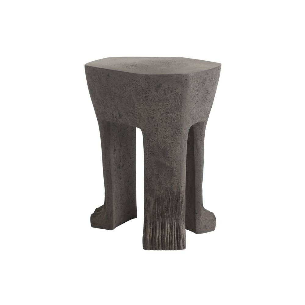Arteriors - FES18 - Outdoor Accent Table - Bruttii Legged - Matte Carbon