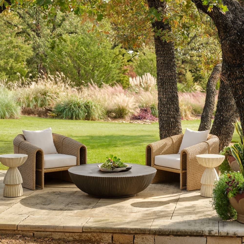 Arteriors - FRS34 - Outdoor Lounge Chair - Julien