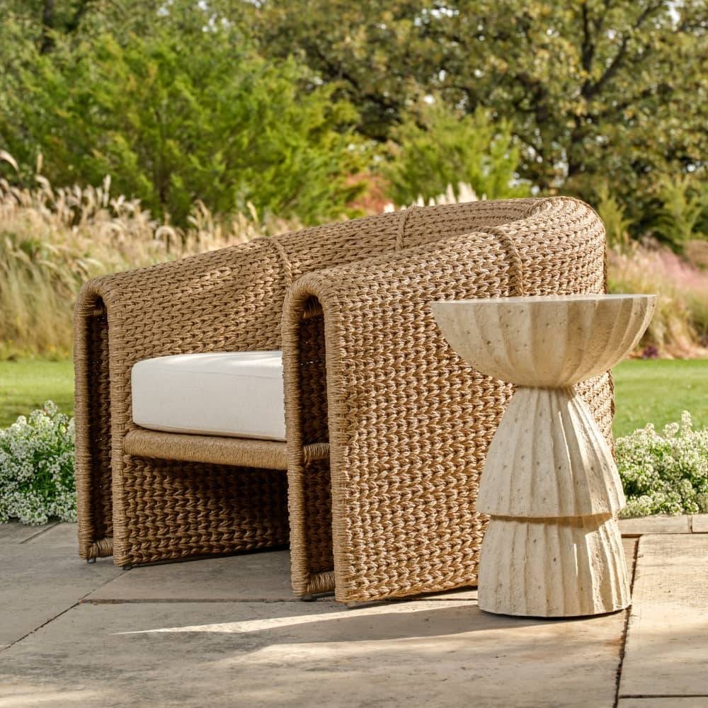 Arteriors - FRS34 - Outdoor Lounge Chair - Julien