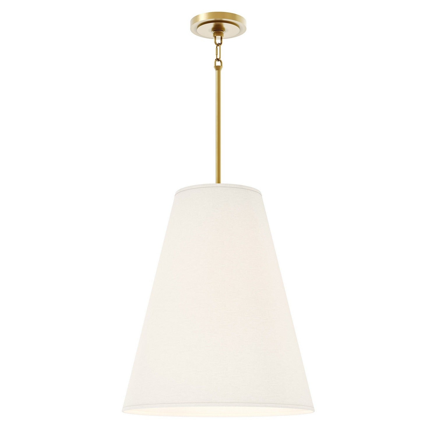 Robert Abbey - 494 - Four Light Pendant - Chrissy - Shannon Oyster w/Modern Brass