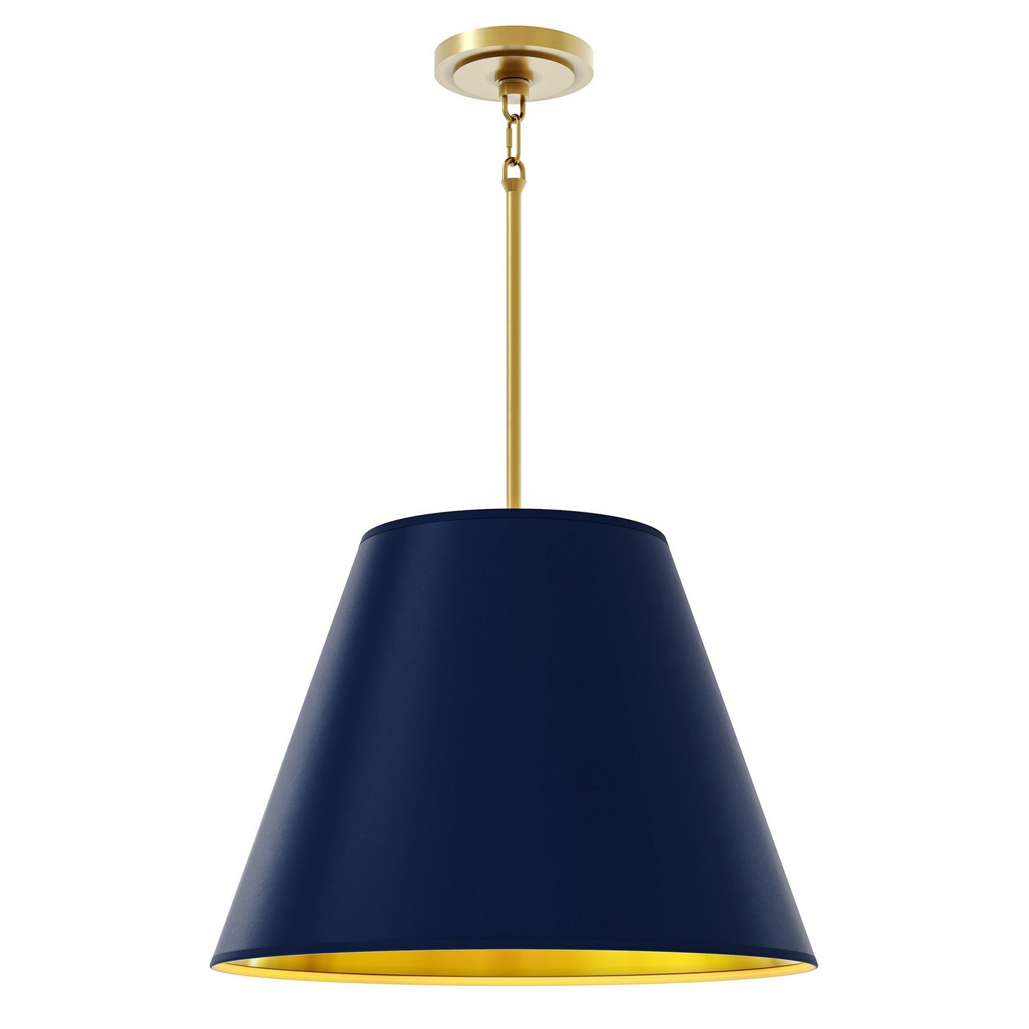 Robert Abbey - 495MMB - Quatre Lumières Suspension - Janet - Intérieur or mat avec laiton moderne