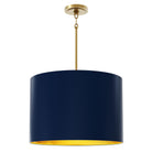 Robert Abbey - 496MMB - Quatre Lumières Suspension - Jack - Intérieur or mat avec laiton moderne