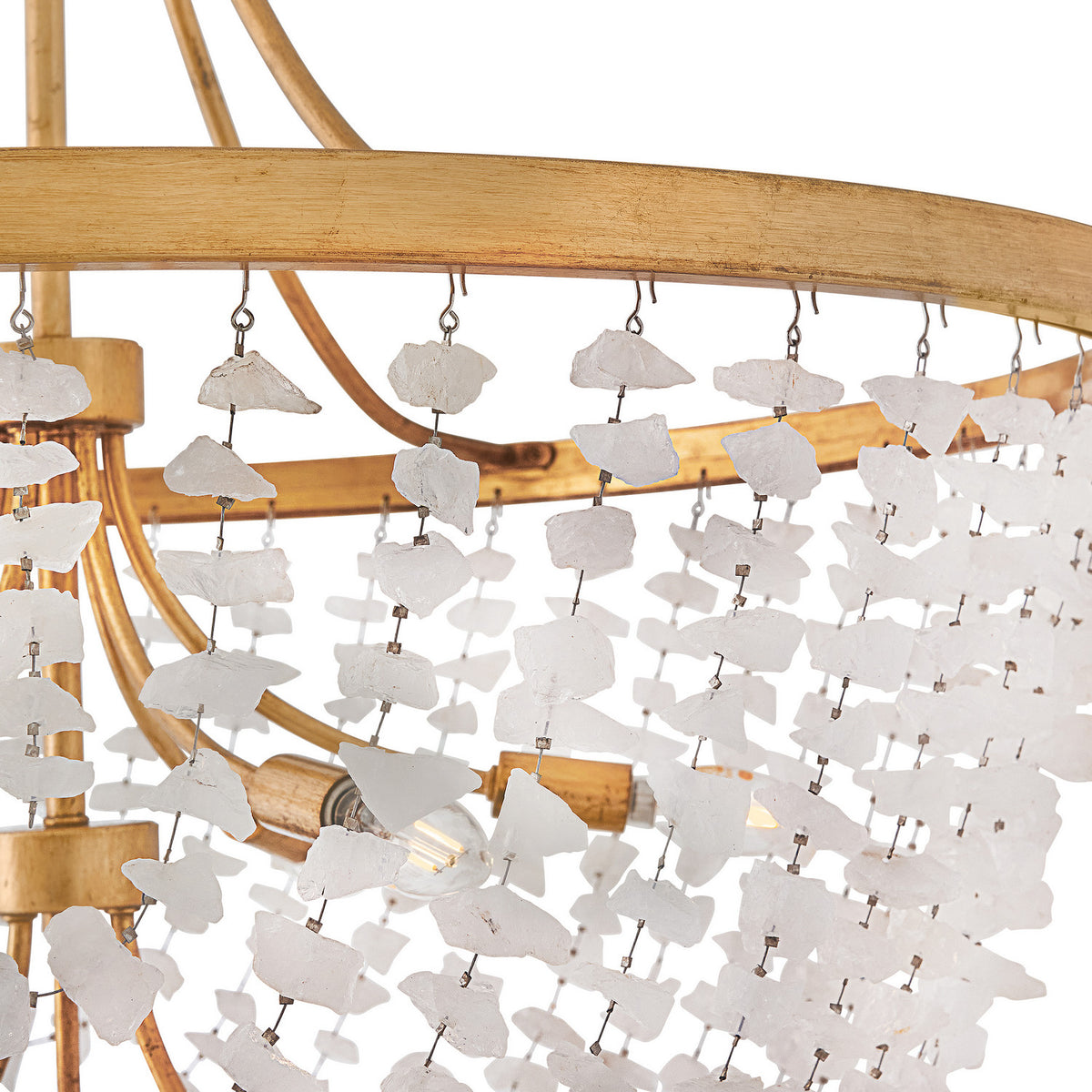 Fredrick Ramond Canada - FR41595DA - LED Chandelier - Myra - Distressed Brass