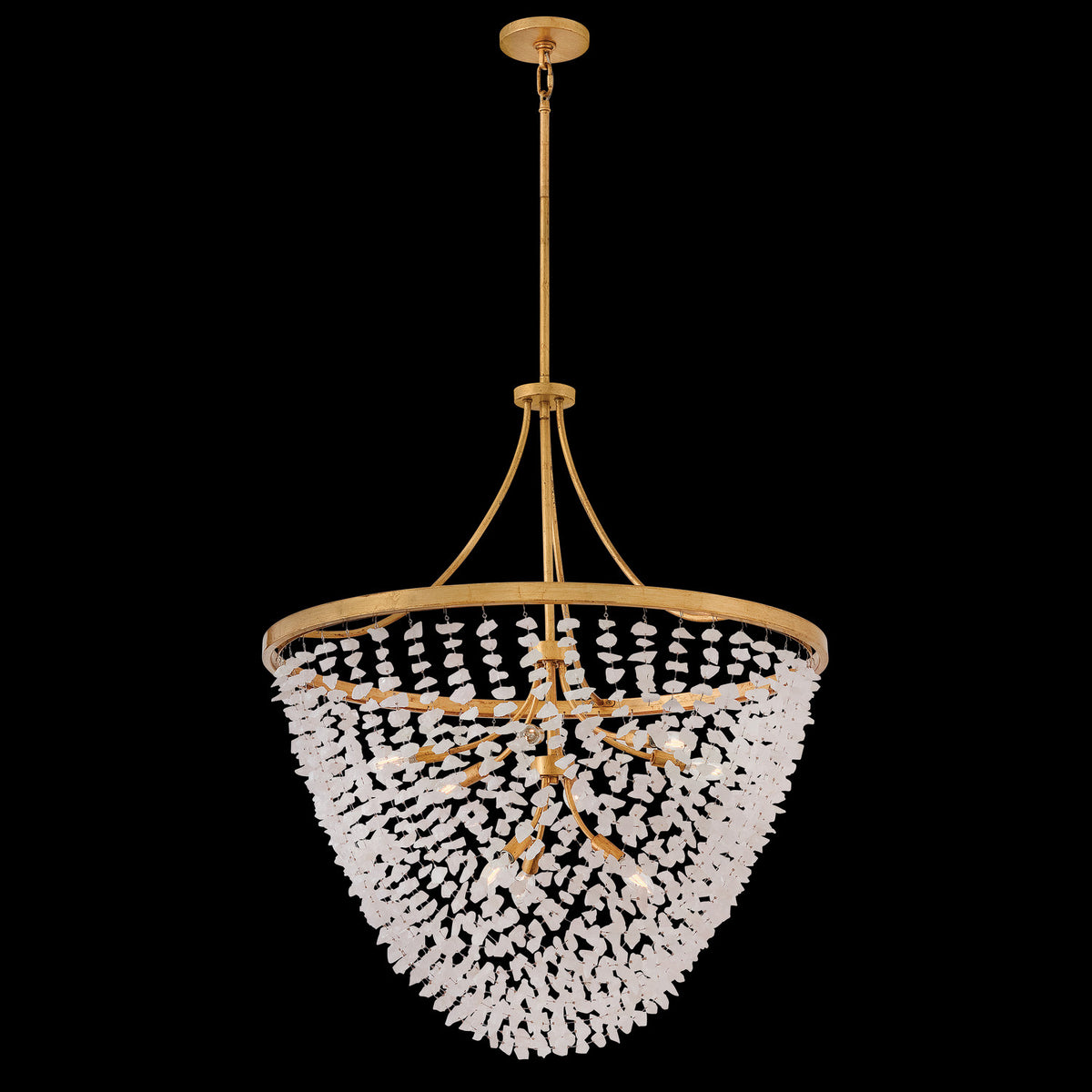 Fredrick Ramond Canada - FR41595DA - LED Chandelier - Myra - Distressed Brass