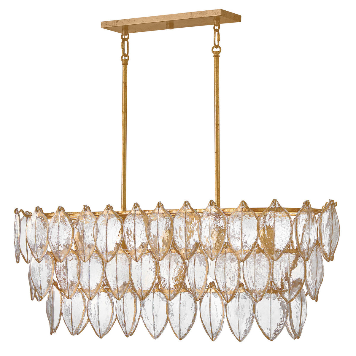 Fredrick Ramond Canada - FR32605DA - LED linéaire Suspension - Amira - Laiton vieilli